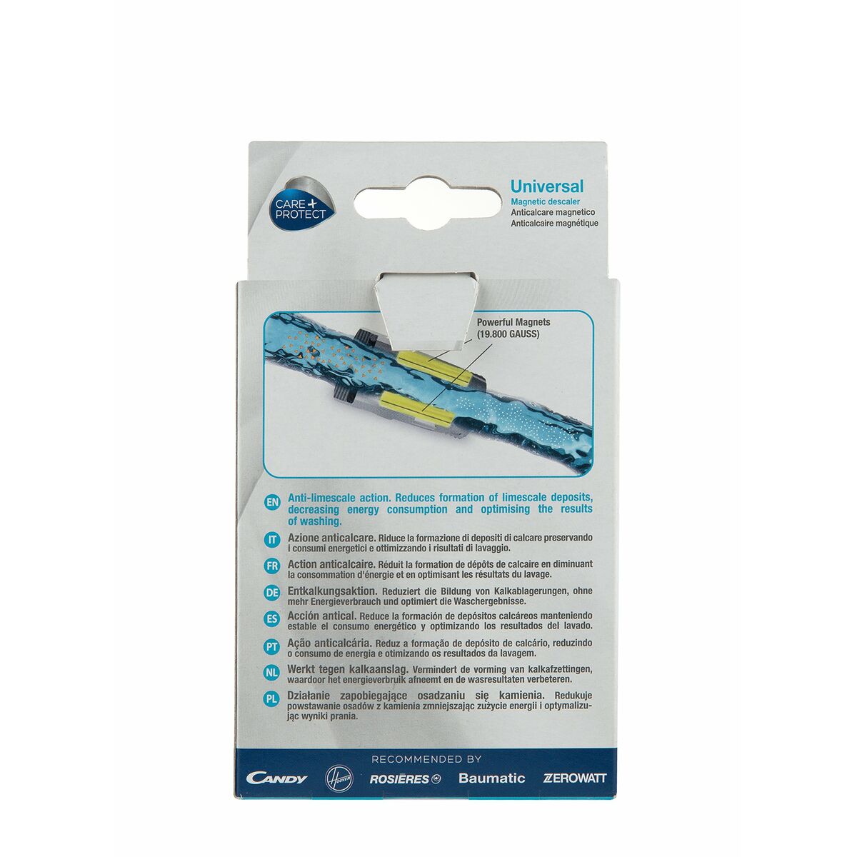 Kalkfjerner til kaffemaskine CARE WMD1001 W