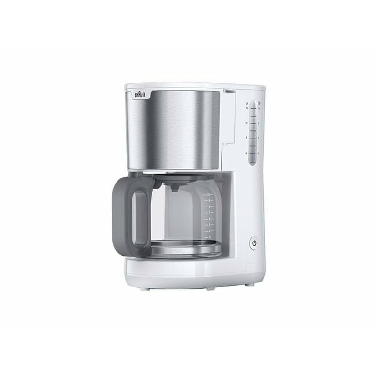 Drip Coffee Machine Braun KF1500WH Hvid 1000 W 10 Skodelice 15 Skodelice