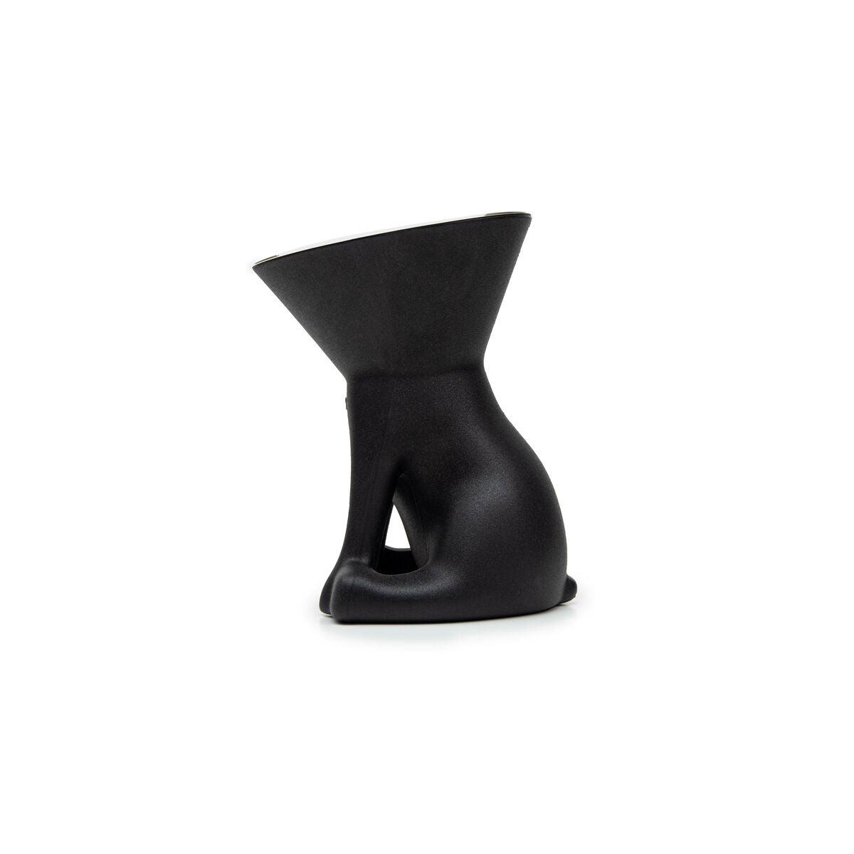 Hund Feeder United Pets Up Elisabeth Sort Rustfrit stål Polyetylen 1 L