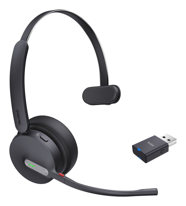 Yealink WH64 Hybrid Mono Trådløs Headset Sort