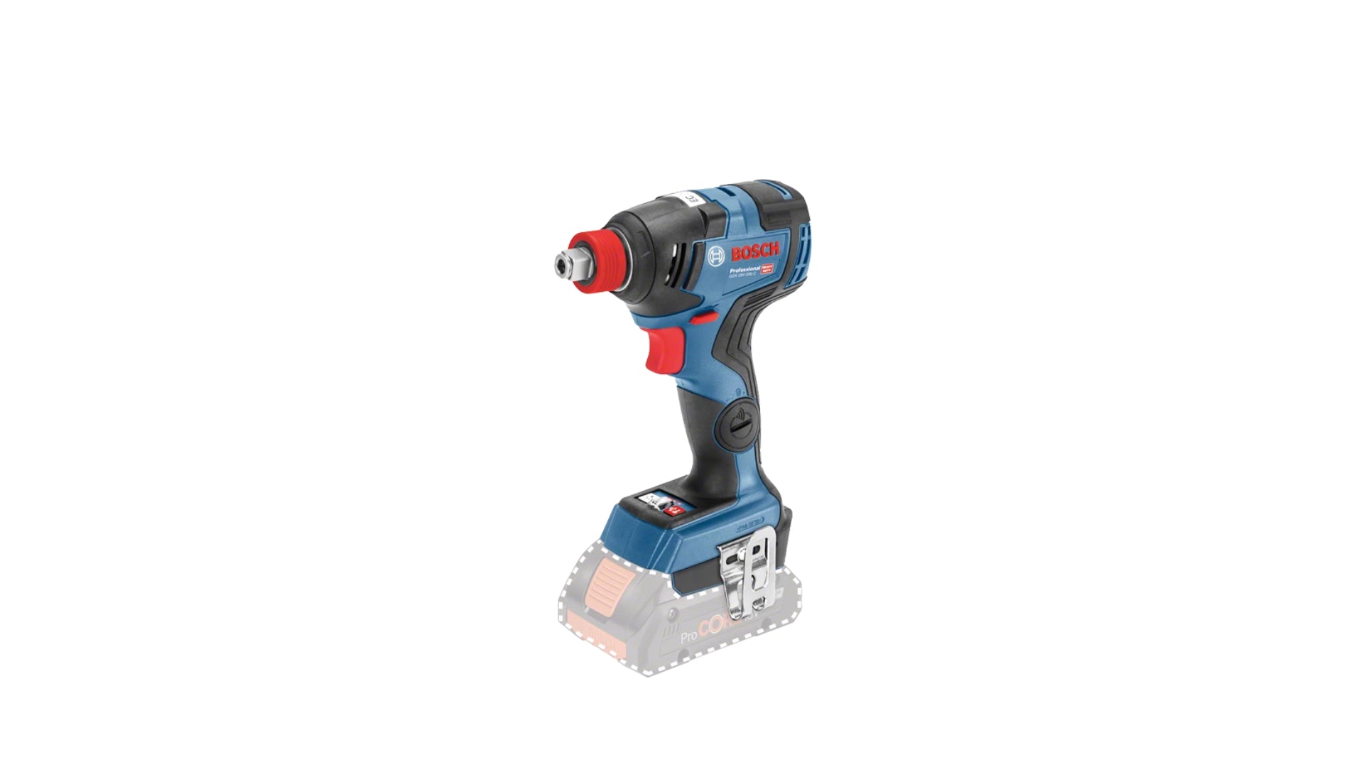 Bosch Dynamic Series GDX 18 V-200 C Professional Slagnøgle 1/4 hexsokkel, 1/2 kvadratisk drev