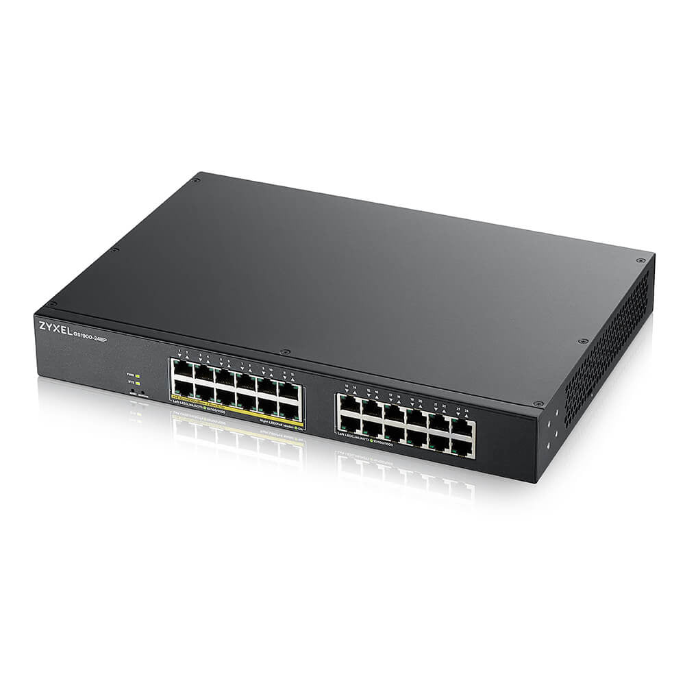 Zyxel GS1900-24EP Switch 24-porte Gigabit  PoE