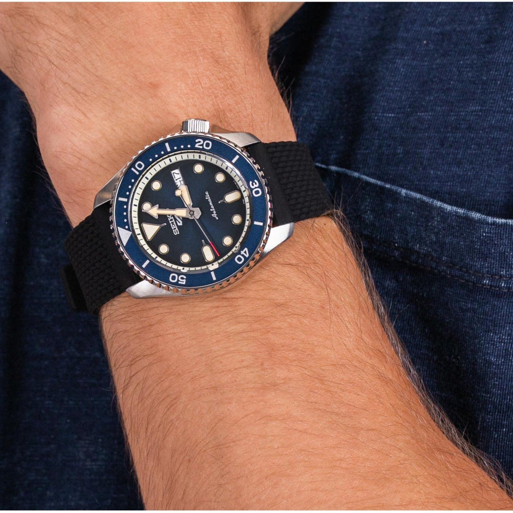 Seiko 5 Sports Automatic blåt herreur SRPD71K2