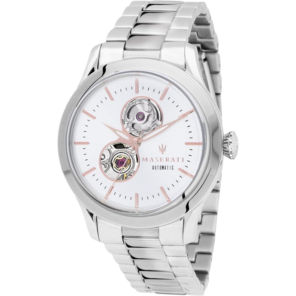 Maserati R8823125001 Tradizione Automatic hvidt herreur