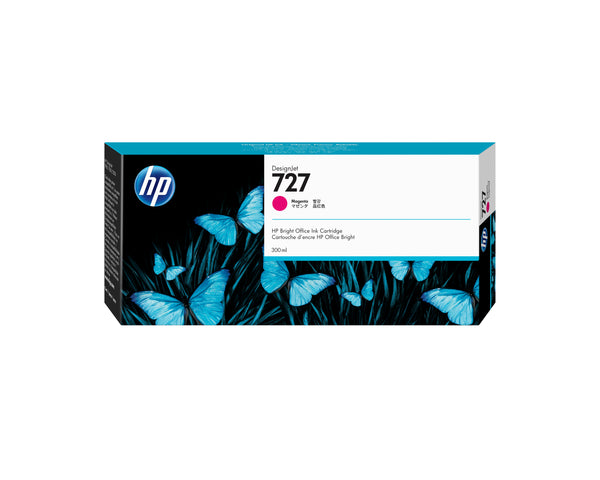 HP 727 Magenta Blæk F9J77A