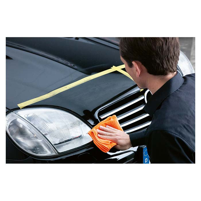 Stenslagsreparationssæt til bil lak - sort finish, komplet sæt. QUIXX