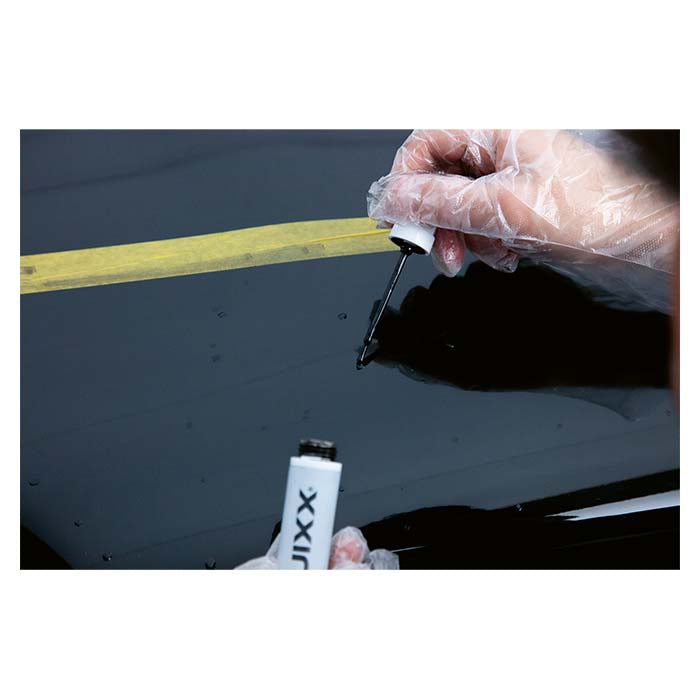 Stenslags reparationssæt hvid - hurtig touch-up til lakskader, komplet sæt. Quixx