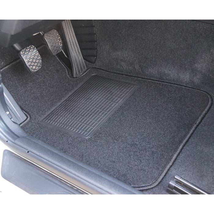 Formåtte til Citroën Berlingo 2008- skræddersyet sort 2 stk. ProfLine