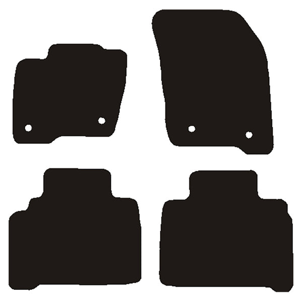 Måtter Ford S-MAX 7P 08/2015-