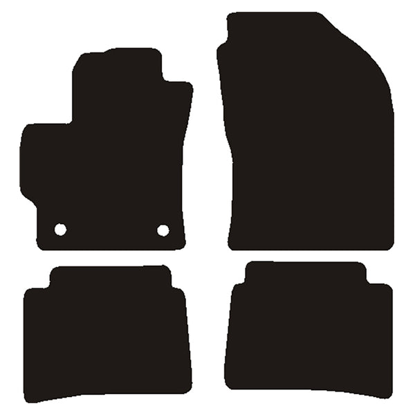 Måtter Toyota Corolla 3/2019- (ikke hybrid)