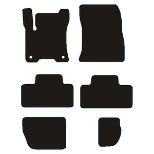 Diamond velourmåtter Mercedes EQB (X243) 2021-