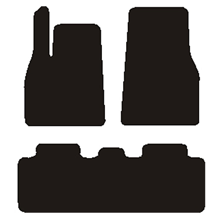 Diamond velourmåtter Tesla Model Y 2025-