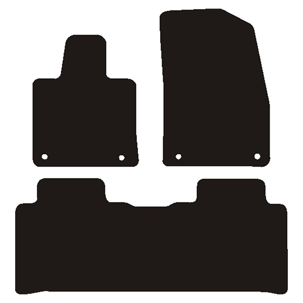 Diamond velourmåtter Xpeng G6 2023-