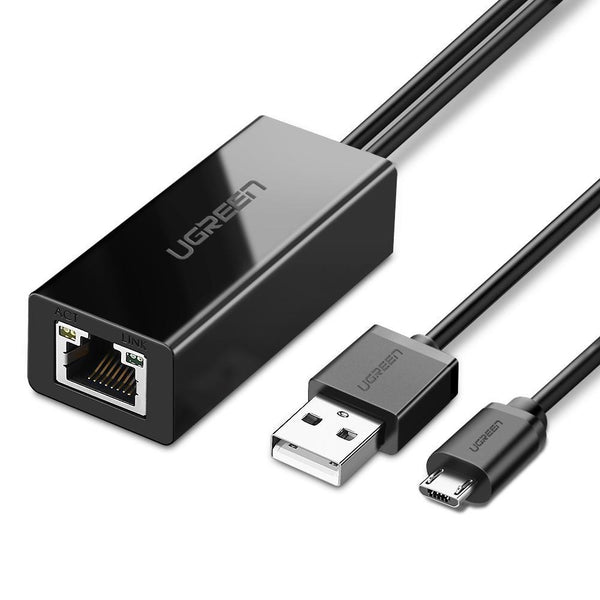 Ugreen Netværksadapter USB 2.0 100Mbps Kabling