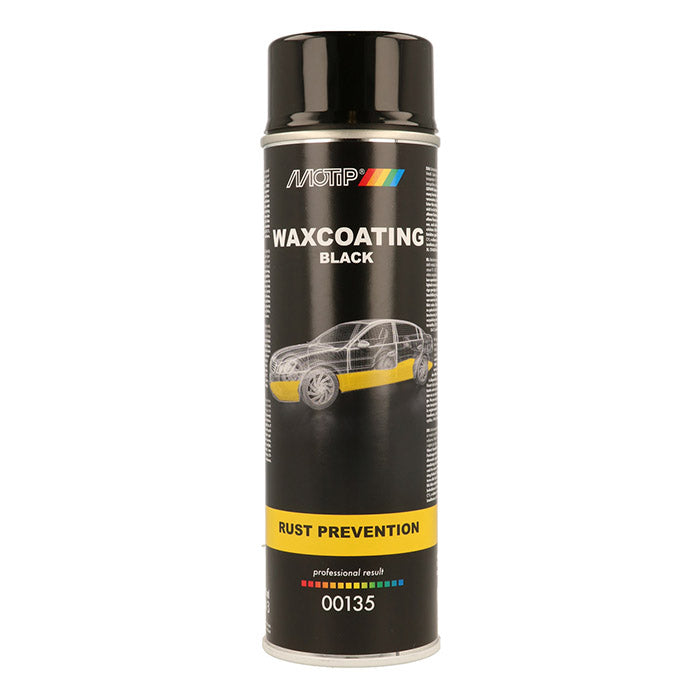 Voks rustbeskytter sort 500 ml - Motip