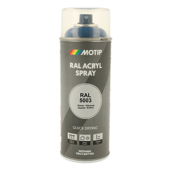Motip Ral 5003 high gloss sapphire blue