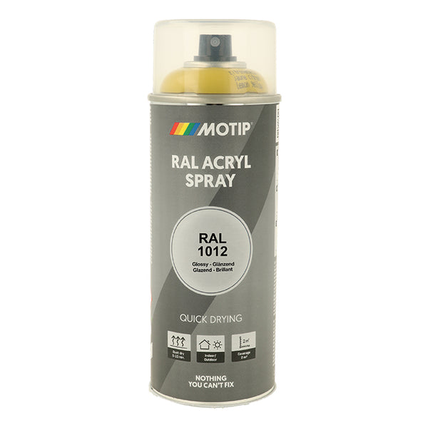 Motip Ral 1012 high gloss lemon yellow