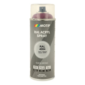 Motip Ral 4004 high gloss bordeaux violet