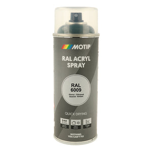 Motip Ral 6009 high gloss fir green