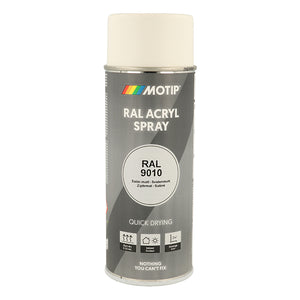 Motip Ral 9010 satin matt pure white