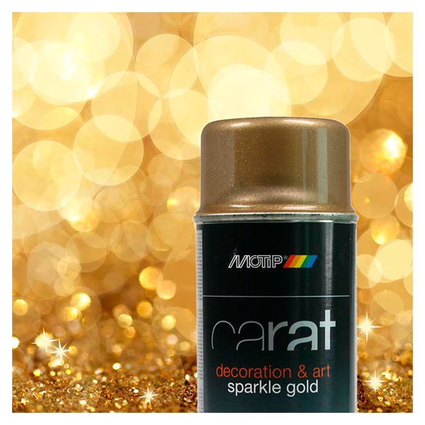 Motip Carat Sparkling guld 400ml.
