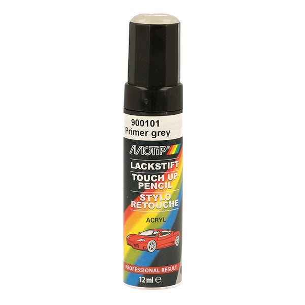 Motip 900101 lakstift akryl autolak primer grå 12ml