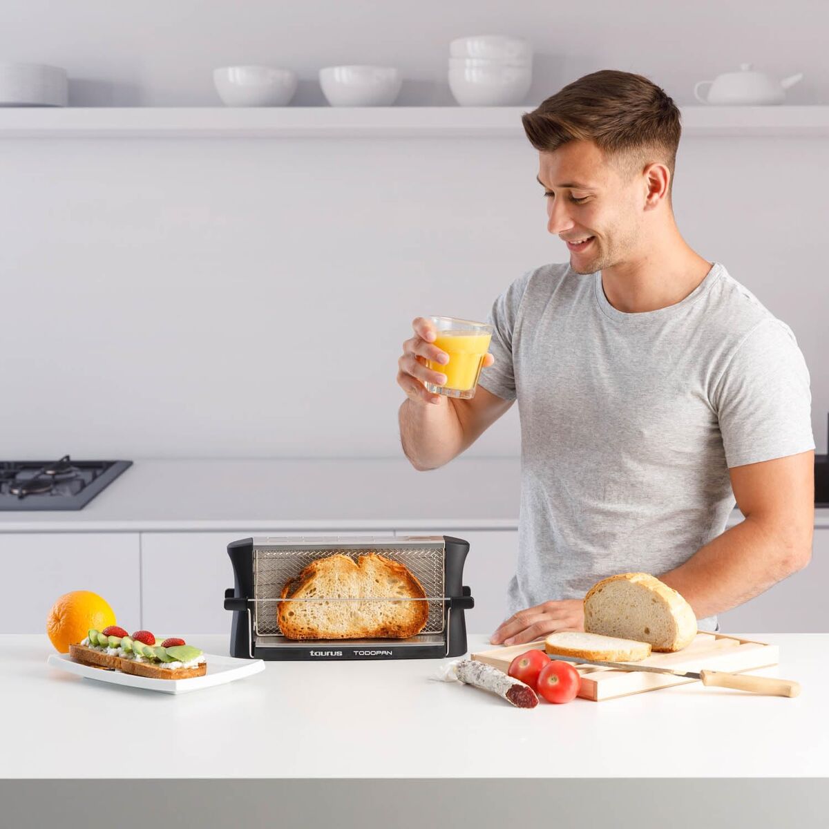 Brødrister Taurus Todopan TODOPAN Sort 700 W