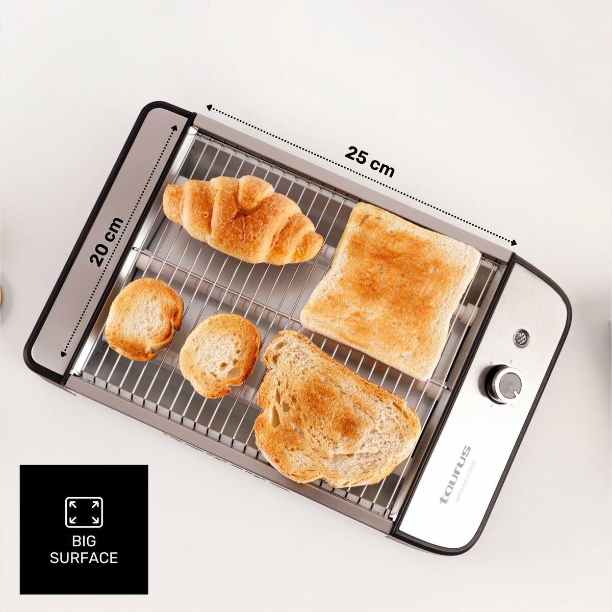 Brødrister Taurus NEPTUNO LEGEND 1000 W