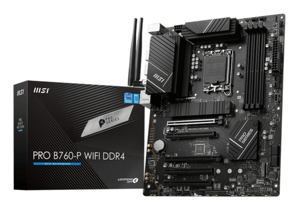 MSI PRO B760-P WIFI DDR4 ATX LGA1700  Intel B760