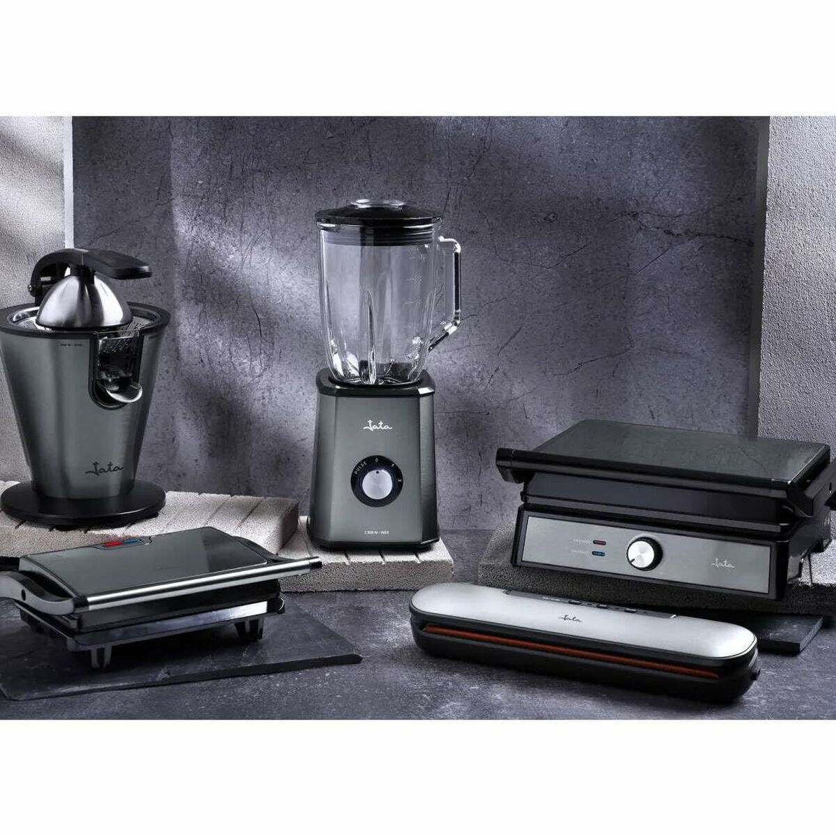 Kop-blender JATA JEBT1500 Grå 1500 W 1,5 L