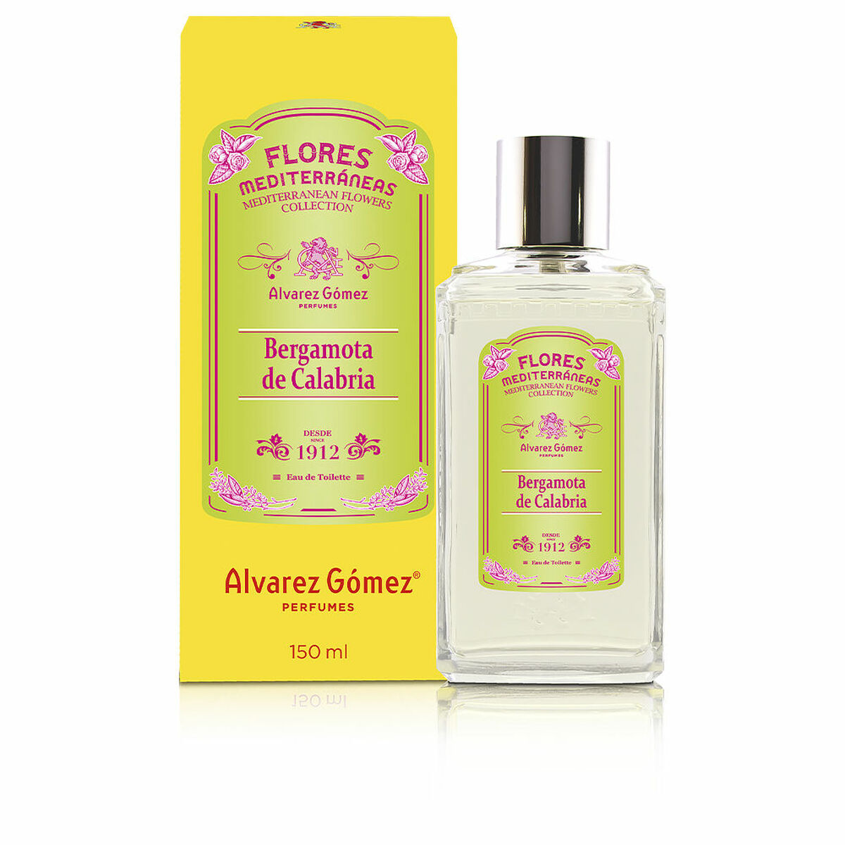 Unisex parfume Alvarez Gomez FLORES MEDITERRANEAS EDT 150 ml Bergamota de Calabria
