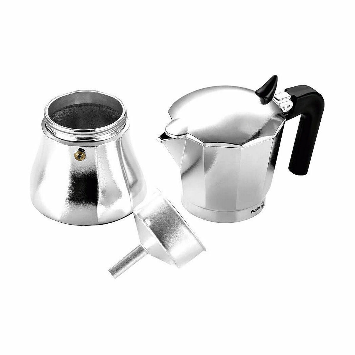Italiensk Kaffekande Fagor CUPY 9 Aluminium