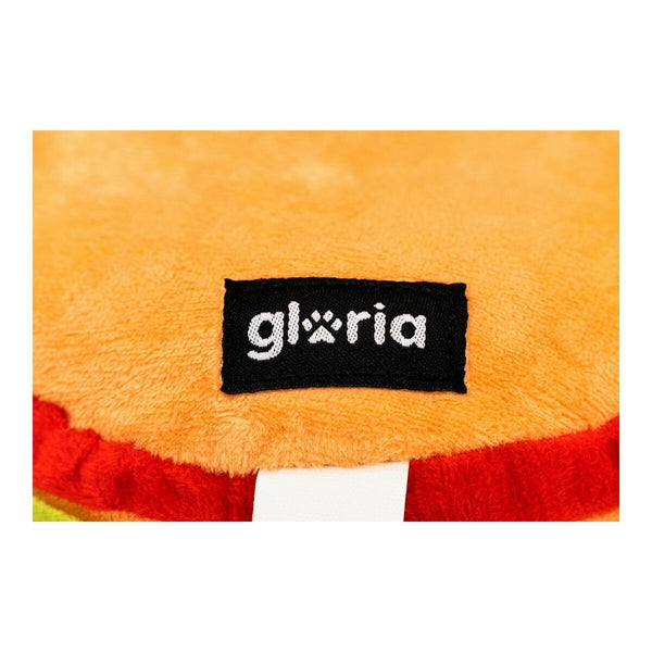 Plush legetøj til hunde Gloria Hamburdog Multifarvet Polyester polypropylen Burger 14 x 6 cm