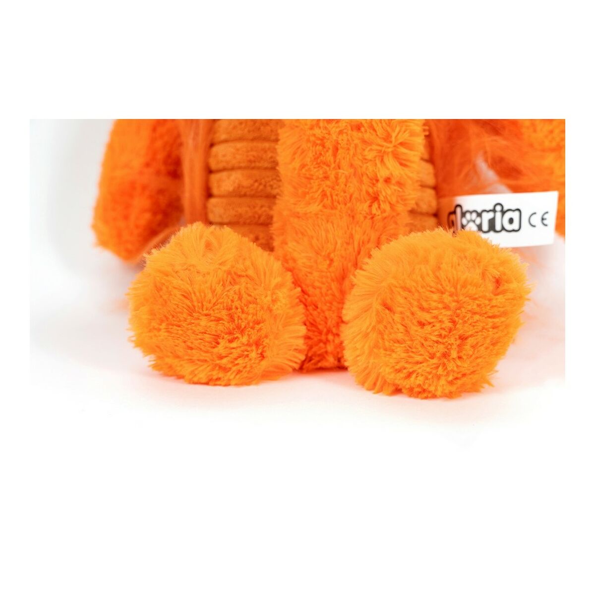 Plush legetøj til hunde Gloria Orange Polyester polypropylen Monster 20 x 35 cm