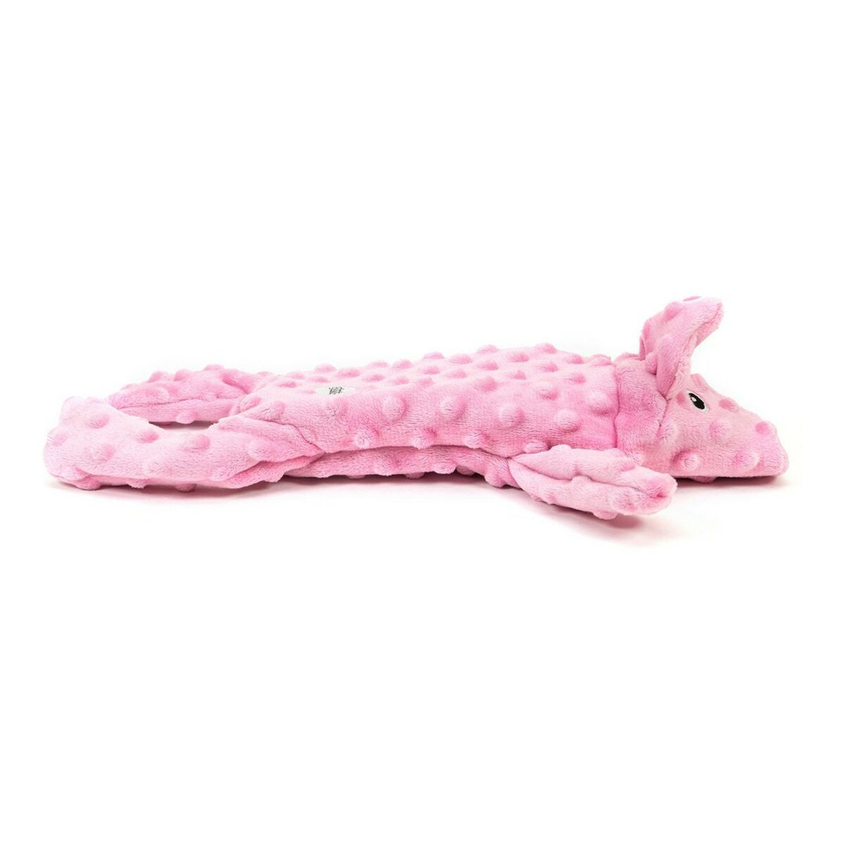 Plush legetøj til hunde Gloria Dogmonsters Pink 100 % polyester Gris 34 x 9 cm