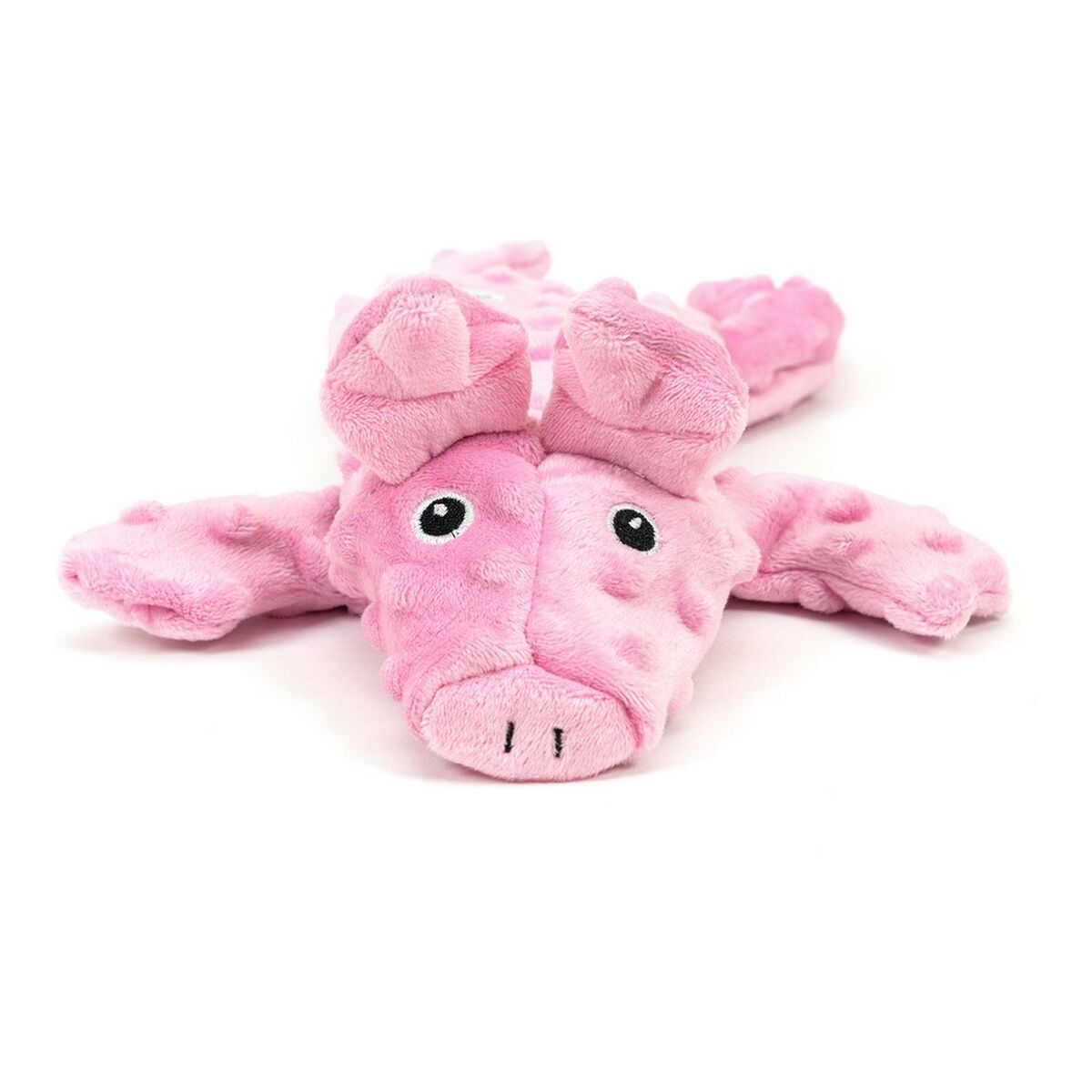 Plush legetøj til hunde Gloria Dogmonsters Pink 100 % polyester Gris 34 x 9 cm