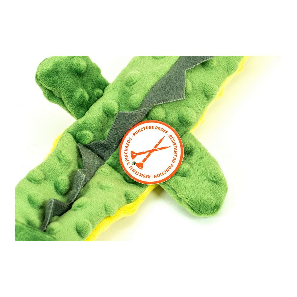 Plush legetøj til hunde Gloria Dogmonsters Grøn 100 % polyester Krokodrille 65 x 5 x 6 cm