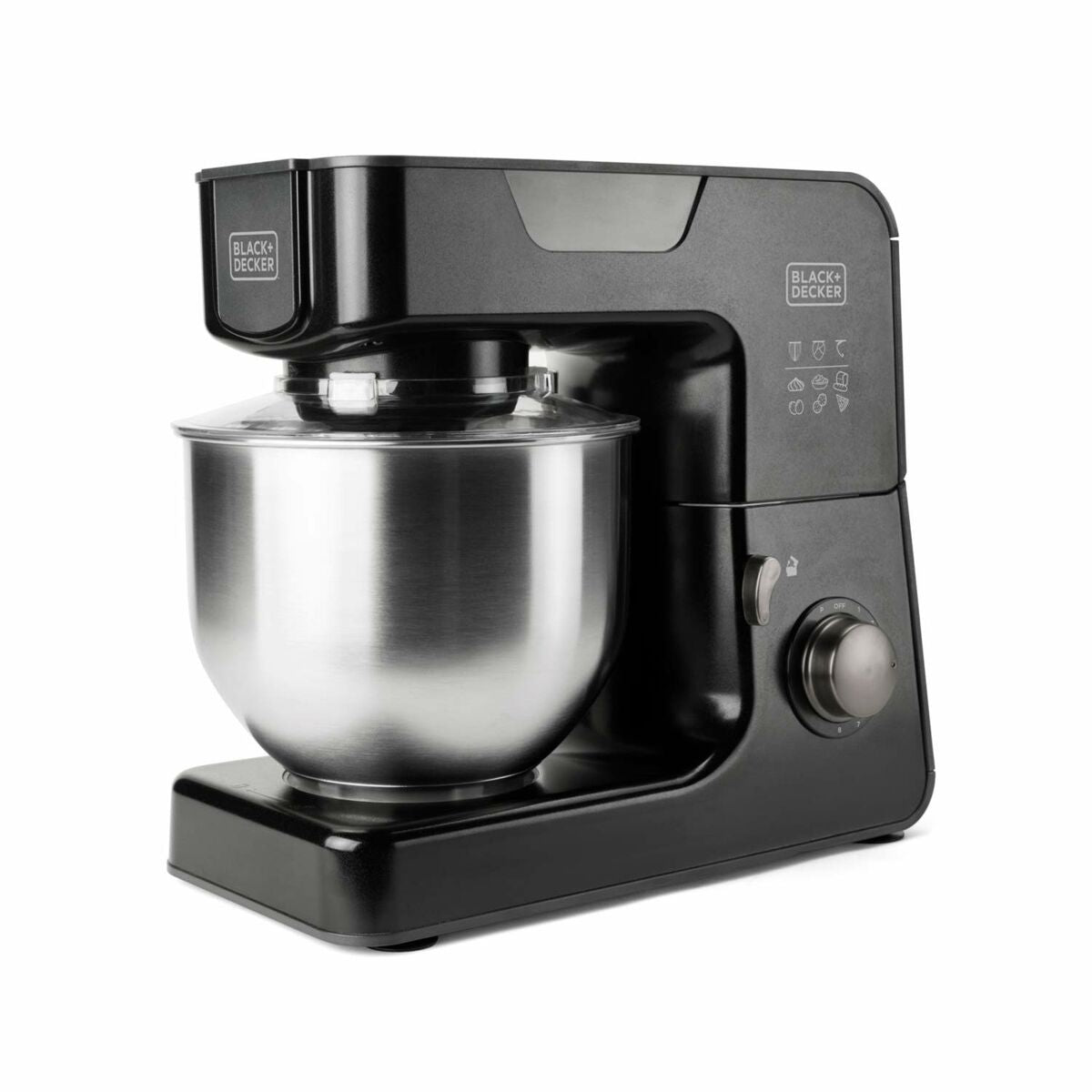 Foodprocessor Black & Decker BXKM1000E Sort 1000 W 5,2 L