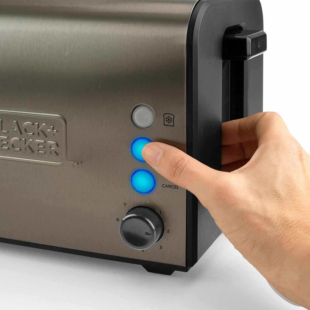 Brødrister Black & Decker BXTO900E Rustfrit stål 900 W