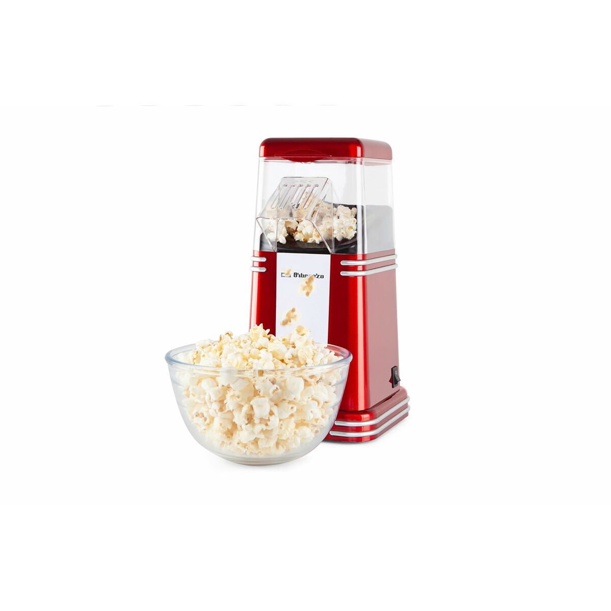 Popcornsmaskine Orbegozo 17690 Rød