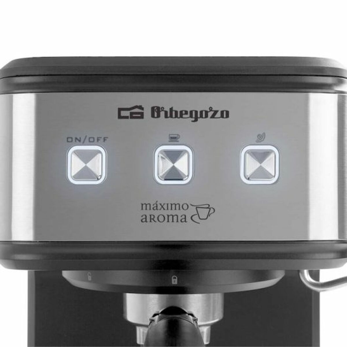 Drip Coffee Machine Orbegozo 18062 Sølvfarvet