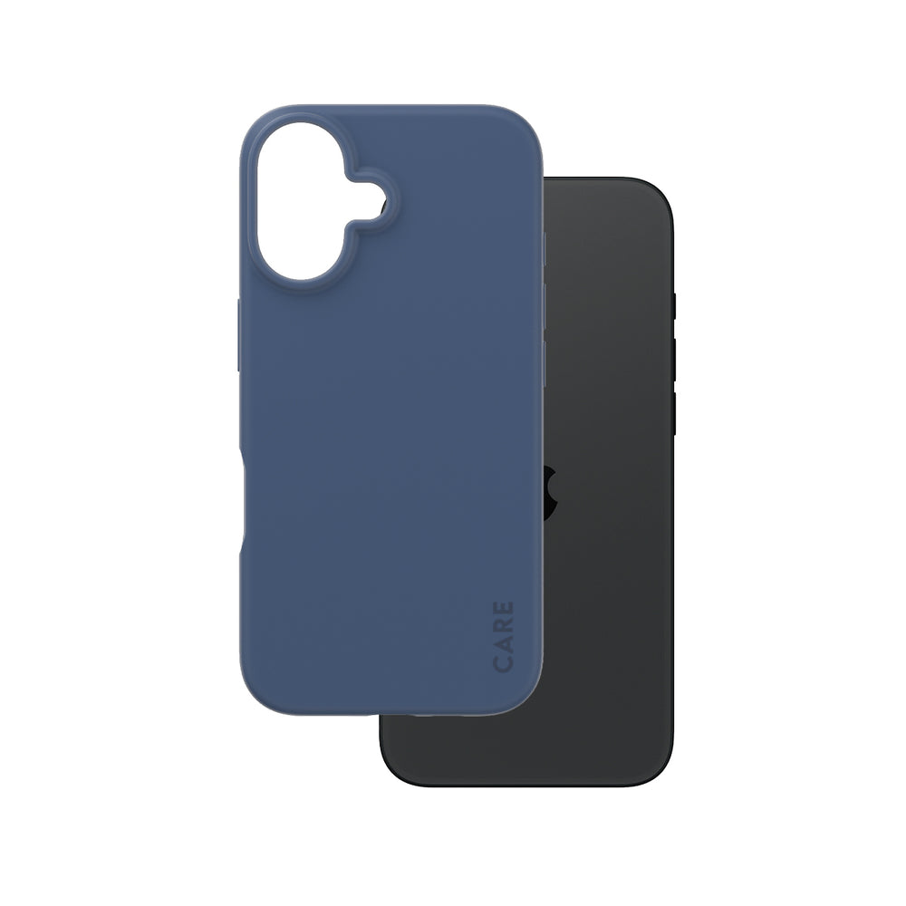 PanzerGlass CARE Fashionable Case til iPhone 16 Blå