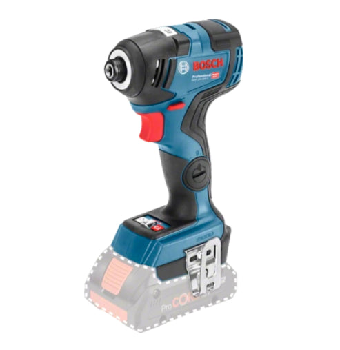 Bosch Dynamic Series GDR 18 V-200 C Professional Slagnøgle Uden batteri Intet batteri 1/4 unbrakosokkel