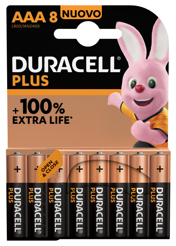 Duracell Plus AAA 8-pack