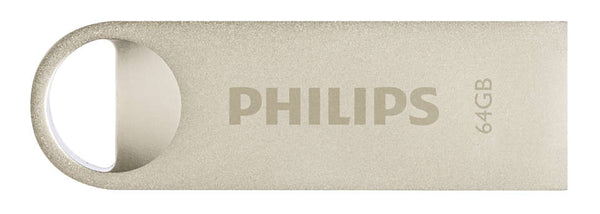 Philips FM64FD160B Moon edition 2.0 64GB USB 2.0 USB stick Sølv