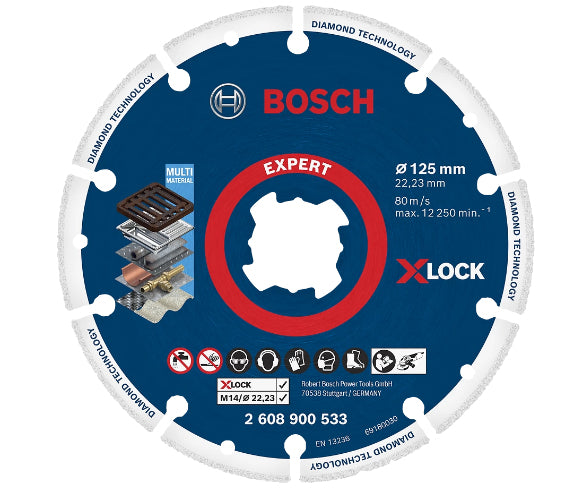 Bosch Expert X-LOCK Diamantskæreskive Vinkelkværn