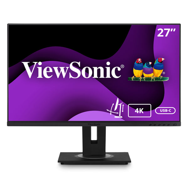 ViewSonic VG2756-4K 27 IPS 3840 x 2160 (4K) HDMI DisplayPort USB-C