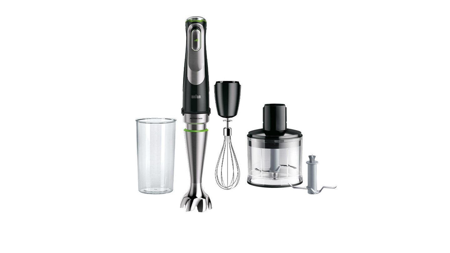 Braun Multiquick 9 MQ 9135XI Stavblender Premium sort/børstet rustfrit stål