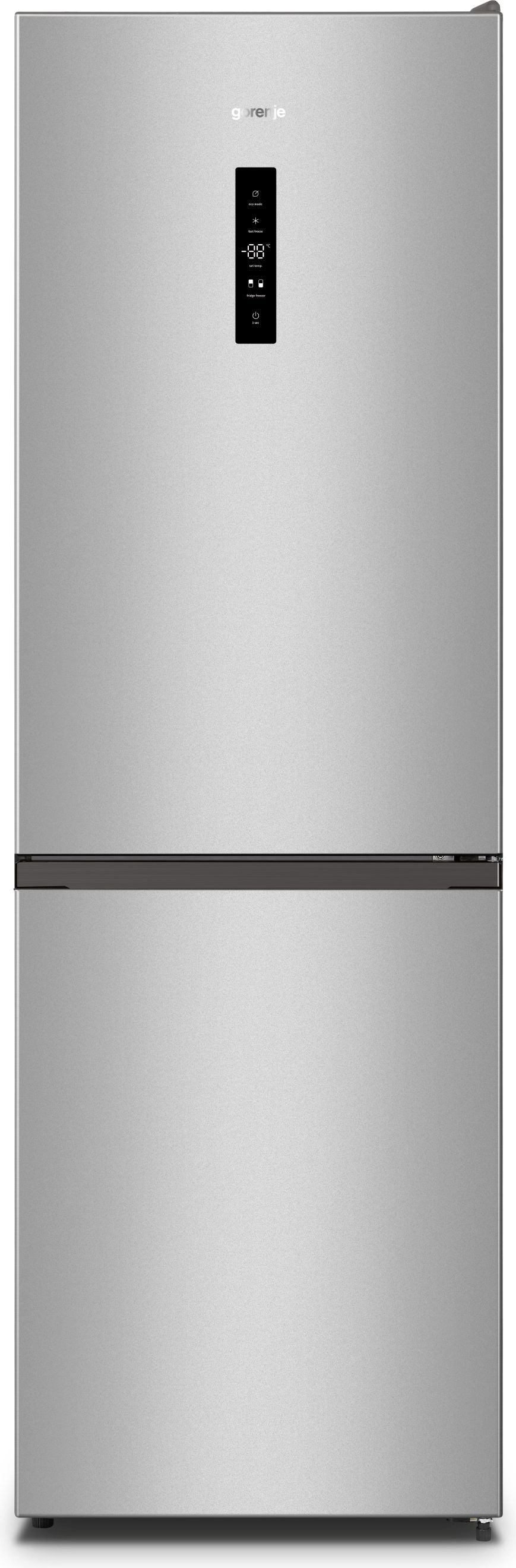 Gorenje NRK6192AS4 Køleskab/fryser Bund-fryser Grå