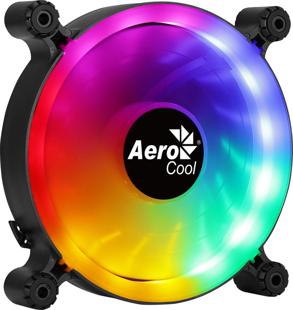 AeroCool Spectro 12 FRGB Fan 1-pack Sort Hvid 120 mm
